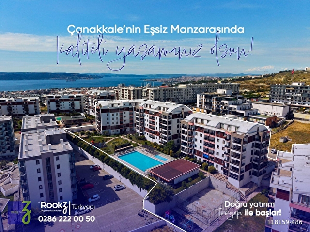 ÇANAKKALE MERKEZ HAMİDİYE DE BOĞAZ MANZARALI SATILIK 3+1 DAİRE - Görsel 14