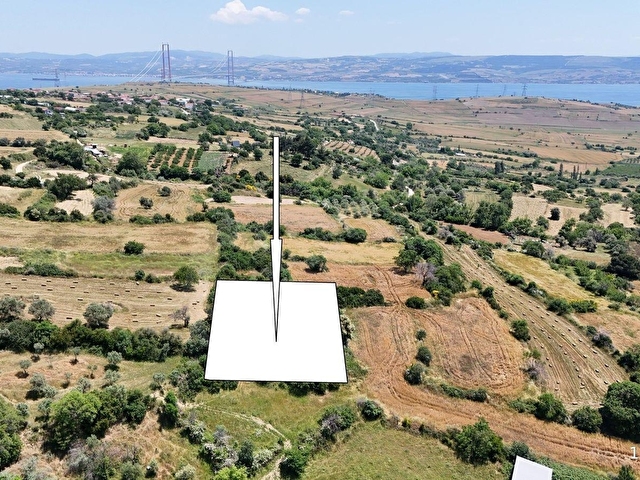 ANKA EMLAK !! BAYIRKÖYDE HOBİ BAHÇESİNE UYGUN 1.729 M² BAĞ YERİ - Görsel 6
