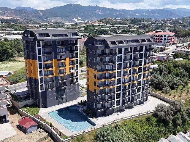 ALANYA PAYALLARDA SATILIK 1+1 KREDİYE UYGUN İSKANLI DAİRE - Görsel 11