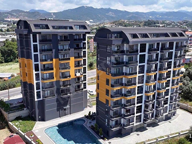 ALANYA PAYALLARDA SATILIK 1+1 KREDİYE UYGUN İSKANLI DAİRE - Görsel 18