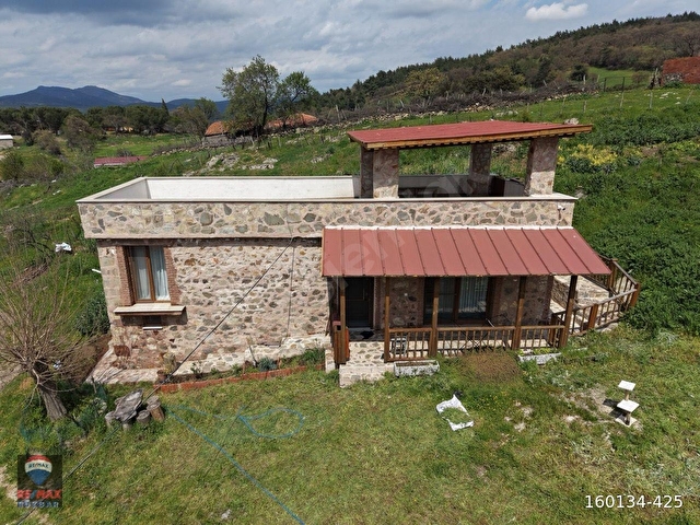 KAZDAĞLARI ETEKLERİNDE SATILIK MÜSTAKİL VE 2TAŞ EV 1109M2 ARSASI - Görsel 3