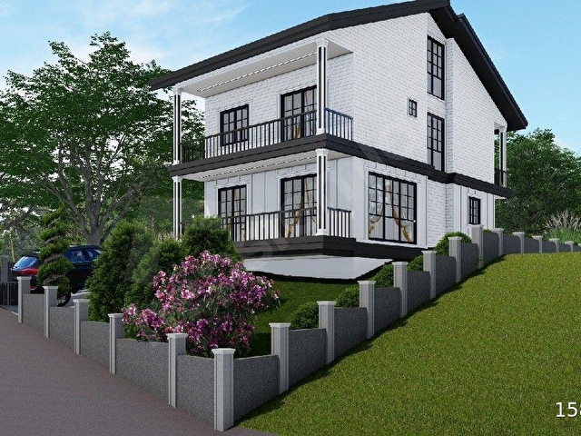 KAYA GAYRİMENKUL DENİZ VE DOĞA MANZARALI 400m2 VİLLA İMARLI SATILIK ARSA - Görsel 7