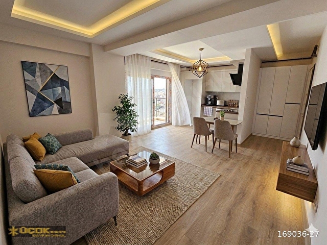 Karşıyaka Bostanlıda Sıfır, Köşe, Balkonlu, Geniş 1+1 Satılık - Görsel 5