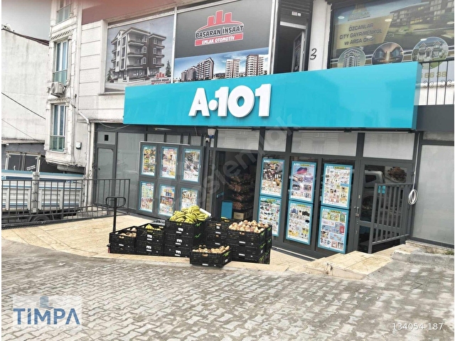 A101 Market Kiracılı 720m2 Net Kapalı Alanlı Mağaza İskanlı