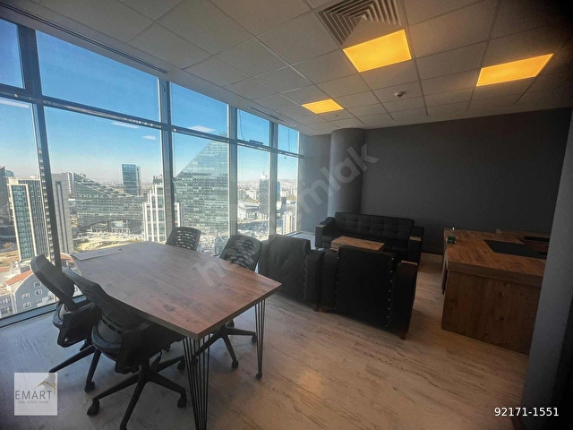 1071 Ankara Çukurambar da 72 m2 Eşyalı Kiralık Ofis - Görsel 2