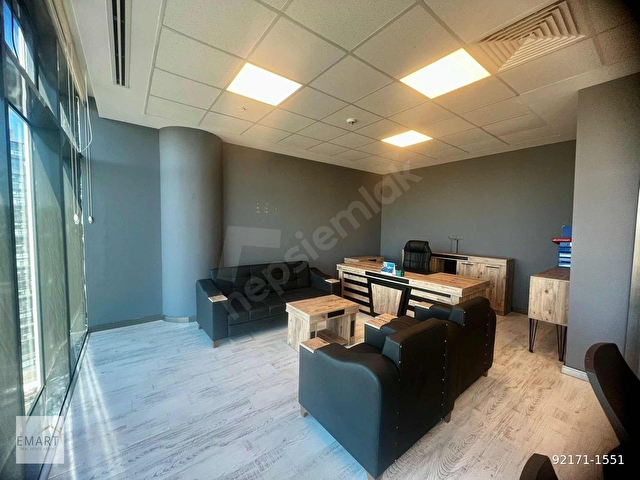 1071 Ankara Çukurambar da 72 m2 Eşyalı Kiralık Ofis - Görsel 4