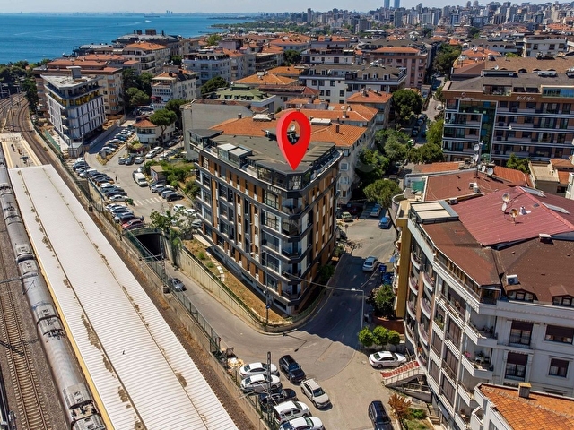 GARANTİDEN ÇAMLIK SAHİLDE LEB_İ DERYA MANZARALI EMSALSİZ 2+1 - Görsel 11