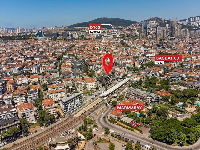 GARANTİDEN ÇAMLIK SAHİLDE LEB_İ DERYA MANZARALI EMSALSİZ 2+1 - Görsel 3