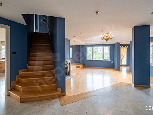 Sarıyer Zekeriyaköyde Kiralık 550 m2 5+2 Tam Müstakil Villa - Görsel 4
