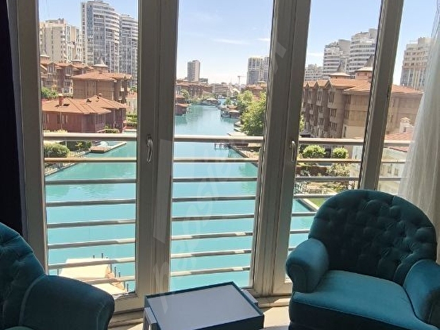 BOSPHORUS CITY KAPALI MUTFAK FUL MANZARALI COK TEMIZ 1+1