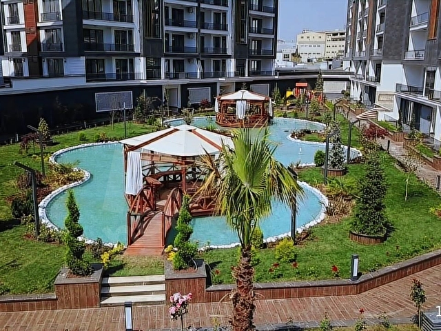 ICONICDEN FULL EŞYALI 100M2 TERASLI 160M2 NET 3+1 SATILIK DAIRE