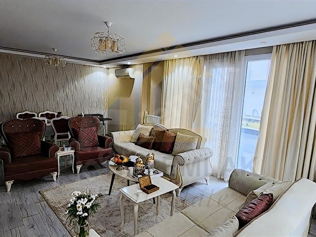 ICONICDEN FULL EŞYALI 100M2 TERASLI 160M2 NET 3+1 SATILIK DAIRE - Görsel 12