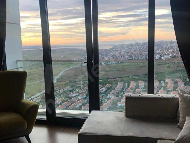 BAHÇEŞEHİR GÖL PANAROMA YÜKSEK KAT DEN. MAN SATILIK EŞYALI DAİRE - Görsel 21