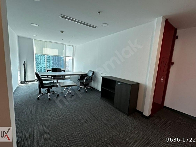 Maslak Sun Plaza 390m2 Manzaralı Dekorasyonlu Kiralık Ofis / LUX - Görsel 9