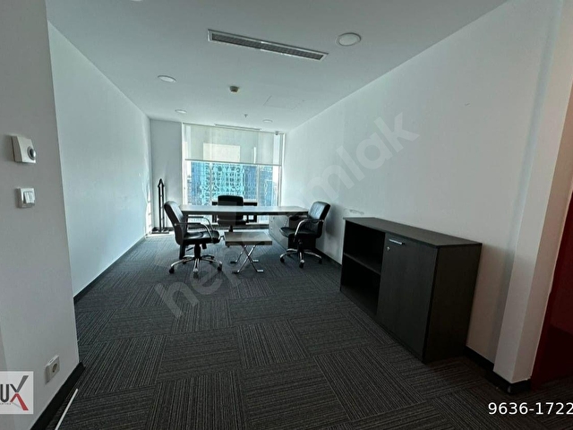 Maslak Sun Plaza 390m2 Manzaralı Dekorasyonlu Kiralık Ofis / LUX - Görsel 8