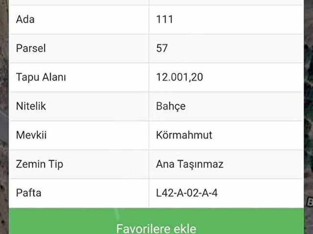 ÇATI EMLAKTAN SATILIK ARSA - Görsel 3