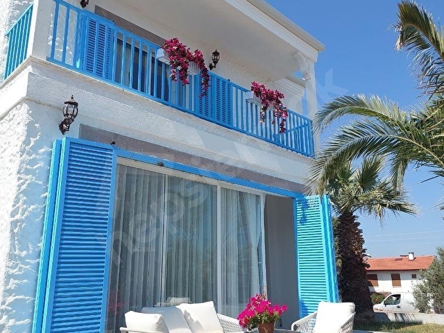 Ayvalık Şirinkent İlios Evlerinde Deniz manzaralı 4+2 Villa - Görsel 18
