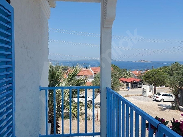 Ayvalık Şirinkent İlios Evlerinde Deniz manzaralı 4+2 Villa - Görsel 16
