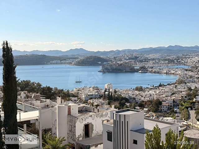 Bodrum Kumbahçe de Kale Deniz Manzaralı Satılık 4+1 Müstakil Ev - Görsel 25