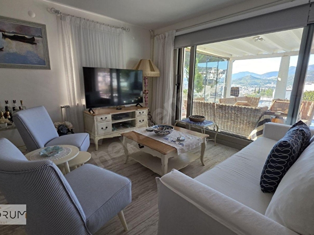 Bodrum Kumbahçe de Kale Deniz Manzaralı Satılık 4+1 Müstakil Ev - Görsel 10