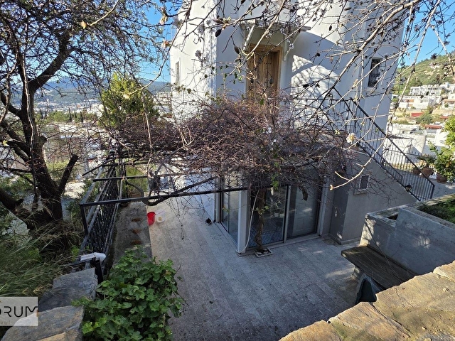 Bodrum Kumbahçe de Kale Deniz Manzaralı Satılık 4+1 Müstakil Ev - Görsel 23