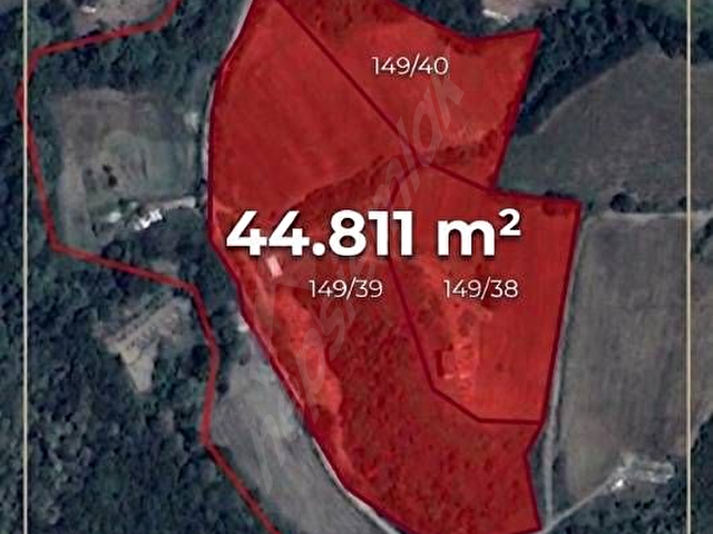 Yalova Safranda Merkeze Yakın Sahibinden 44.811 M2 Arazi