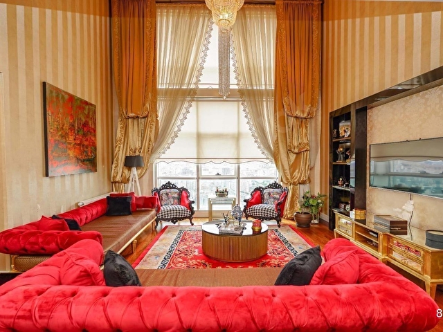 FİNANSKENT TE 5+1 250m2 LOFT DUBLEKS DAİRE 30.KAT FUL MANZARALI