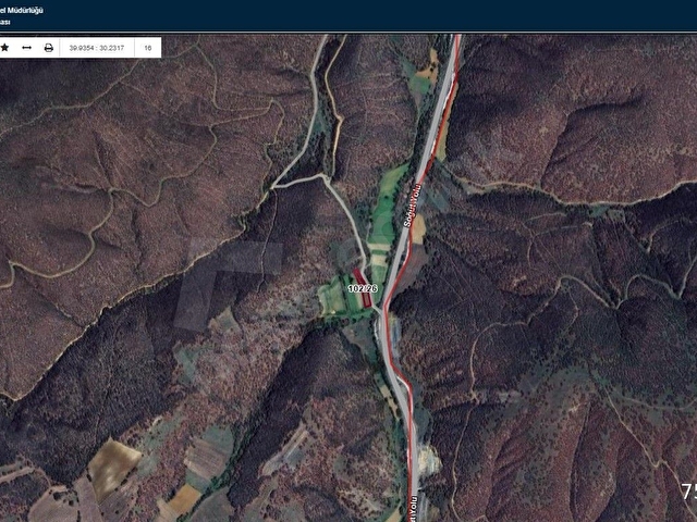 DOĞA CİTY DEN SATILIK SÖĞÜT OLUKLU DOĞAYLA İÇ İÇE 1410 M2 TARLA - Görsel 4
