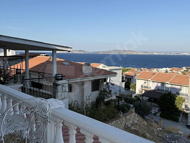 YENİ FOÇA BURUNUCUNDA DENİZ MANZARALI 4 MÜSTAKİL VİLLA - Görsel 29