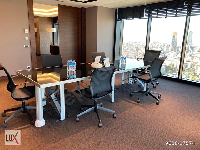 Nurol Tower Satış Ofisinden Manzaralı Birleştirilebilir Ofis / LUX - Görsel 18