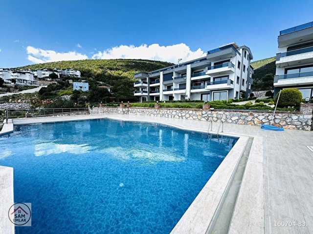AKBÜKTE DENİZ MANZARALI EŞYALI DAİRE - Görsel 2