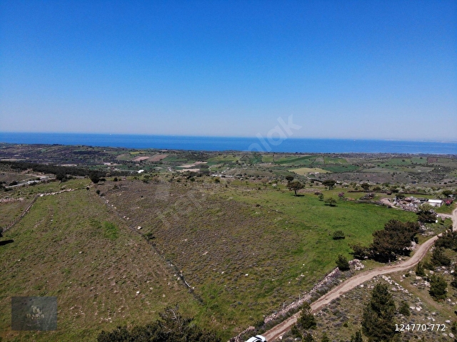 ÇANAKKALE AYVACIK NALDÖKEN KÖYÜNDE DENİZ MANZARALI SATILIK TARLA - Görsel 13