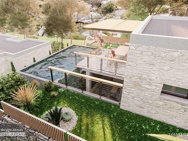 Bodrum YALIÇİFTLİK Satılık 3+1 Havuzlu Sıfır Müstakil Villa - Görsel 13