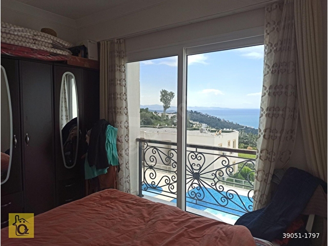MİLAS GÜLLÜKTE SUNSET APARTMANLARI SİTESİNDE KOMPLE DENİZ MANZ. - Görsel 16