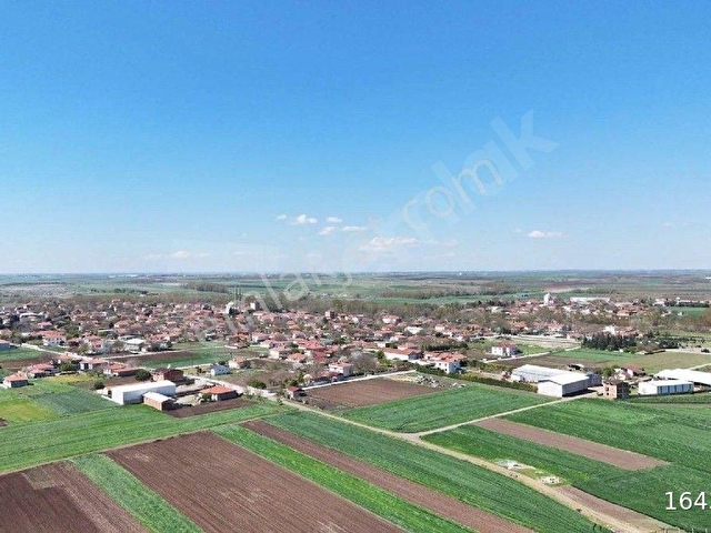 ERGENE PINARBAŞI MAHALLESİNDESATILIK BAHÇE YERİ ( 3.250m² ) Müstakil – Tek Tapu - Görsel 5
