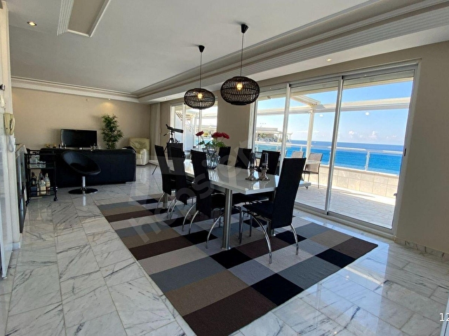 ALANYANIN EN İYİ 3+1 SATILIK PENTHOUSE FUL DENİZ VE KALE MANZARALI - Görsel 5