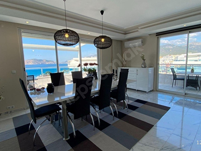 ALANYANIN EN İYİ 3+1 SATILIK PENTHOUSE FUL DENİZ VE KALE MANZARALI - Görsel 4
