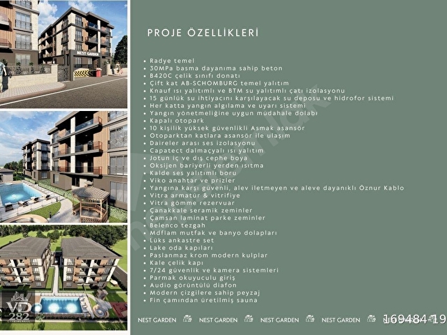 NEST GARDEN DA ULTRA LÜX SON 5 ADET DAİRE - Görsel 22