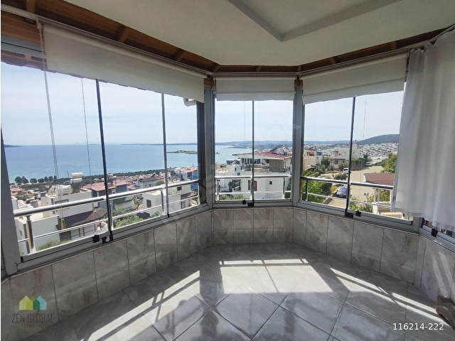 Akbükte Full Deniz Ve Ada Manzaralı Köşe Konum Lüks Villa - Görsel 30