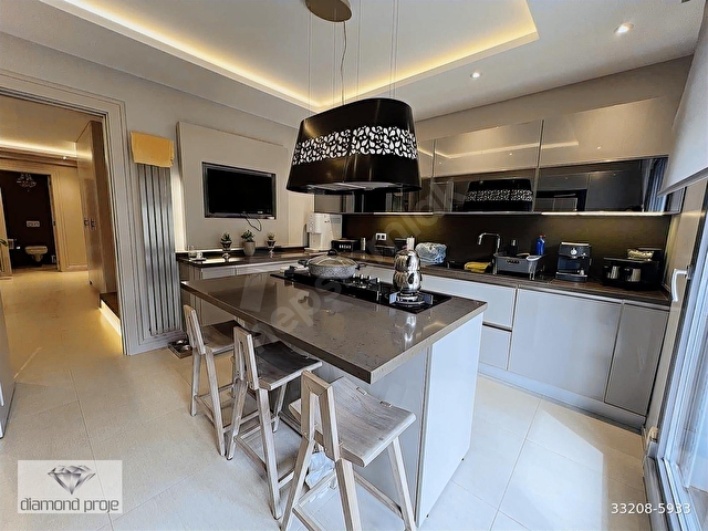 Diamond dan Sarıyer de lüks Satılık 4+1 250 m2 Bahçe Dubleksi - Görsel 27