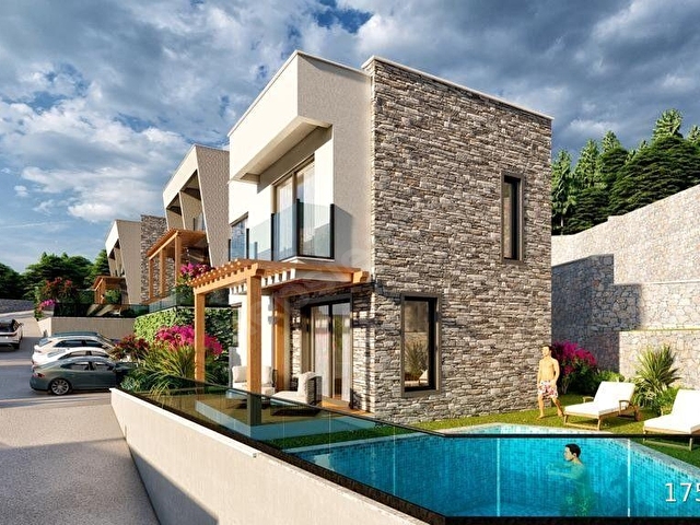 BODRUM GÜLLÜKTE YAŞAM KONAKLARINDA SİTE İÇERİSİNDE SATILIK VİLLA - Görsel 10
