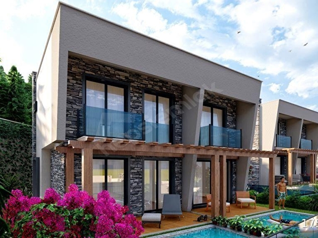 BODRUM GÜLLÜKTE YAŞAM KONAKLARINDA SİTE İÇERİSİNDE SATILIK VİLLA - Görsel 13