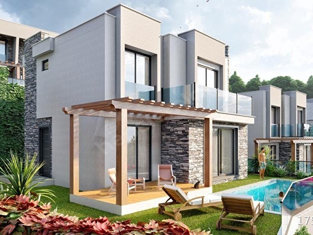 BODRUM GÜLLÜKTE YAŞAM KONAKLARINDA SİTE İÇERİSİNDE SATILIK VİLLA - Görsel 7