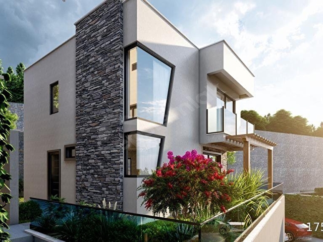 BODRUM GÜLLÜKTE YAŞAM KONAKLARINDA SİTE İÇERİSİNDE SATILIK VİLLA - Görsel 11
