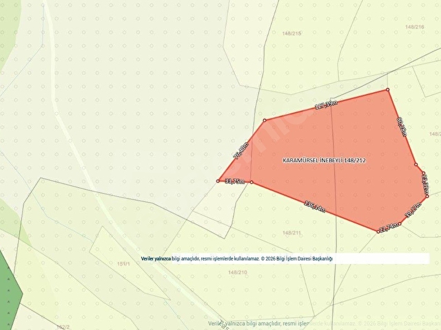 KOCAELİ KARAMÜRSEL İNEBEYLİ 17.512 M2 SATILIK TARLA - Görsel 19