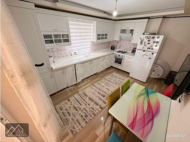 MENDERES DE KREDİ LİMİTSİZ 3+1 ARA KATTA CAM BALKONLU 150M2 FUL+FUL YAPILI ŞAHANE DAİRE - Görsel 3