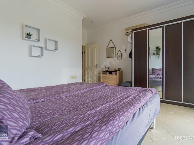 Alanya Tosmurda satılık İkamete uygun sitede 2+1 manzaralı daire - Görsel 18