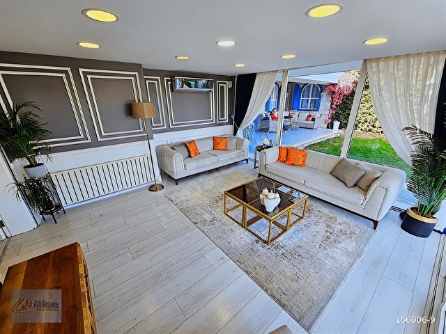 Bahçeşehir Badem Emsalsiz, Köşe Konumda Lüks Satılık Villa - Görsel 16
