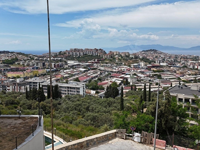 KUŞADASI DEĞİRMENDEREDE BAKIMLI, DENİZ MANZARALI 3+1 SATILIK - Görsel 10