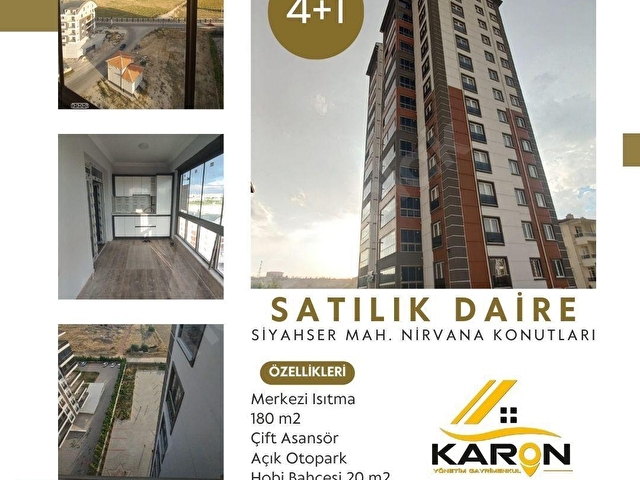 Siyahser mh.d19 nirvana konutları hobi bahçeli satılık daire